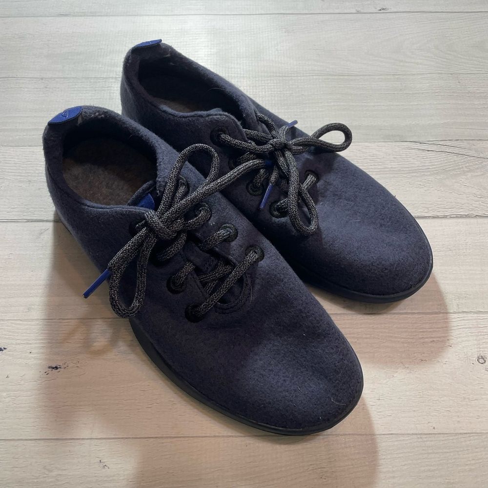 Allbirds + Outdoor voices wool runners navy blue womens 9